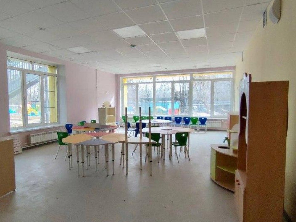 Завершился капитальный ремонт детского сада № 55 «Василек»