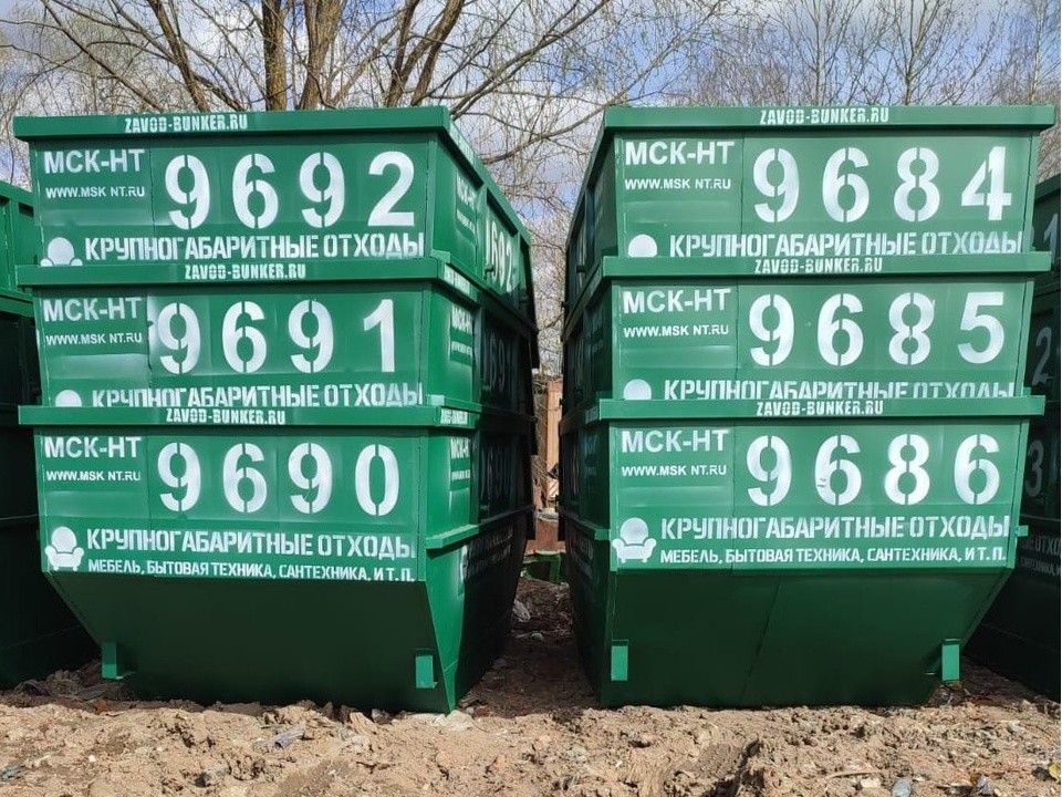 Зеленый, черный, синий: новые контейнеры для твердых коммунальных отходов появятся на площадках в округе