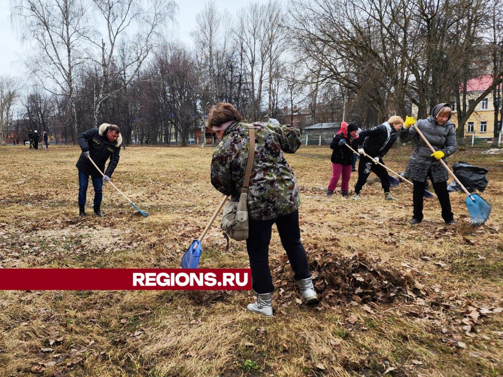 Стали известны места уборки в Ступине во второй муниципальный субботник