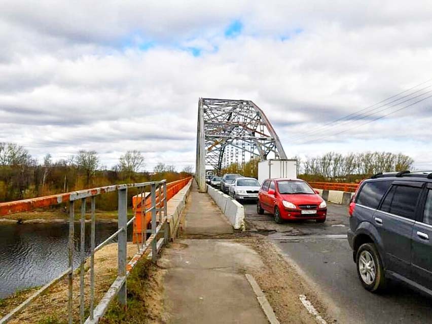 Движение по Рогаческому мосту будет открыто в период его реконструкции