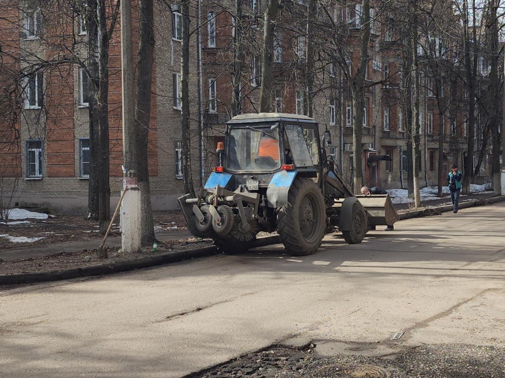 Как будет проходить весенняя уборка территорий в Жуковском