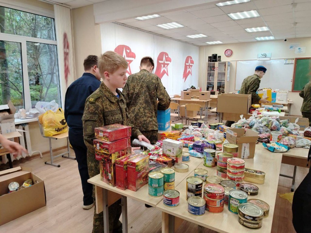 Кадеты Реутова приняли участие в «Дне добрых дел»