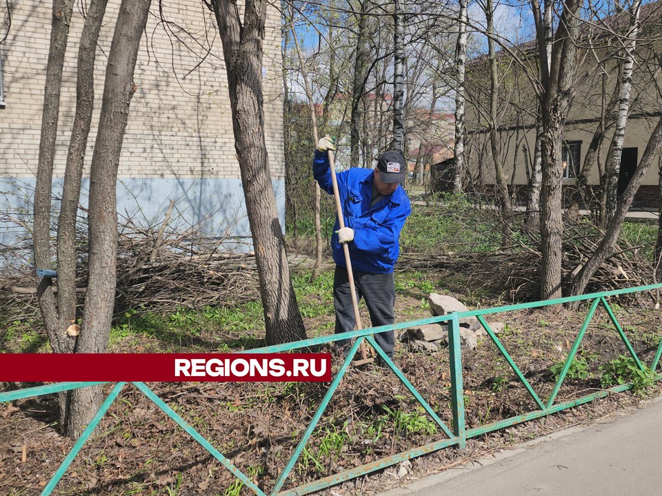 Порядок наведут на общественных пространствах и придомовых территориях в Пушкинском округе в субботу