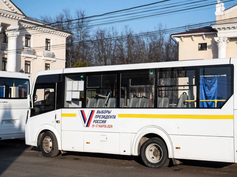 Голосование в автобусах: в Ленинском округе работают 12 передвижных пунктов