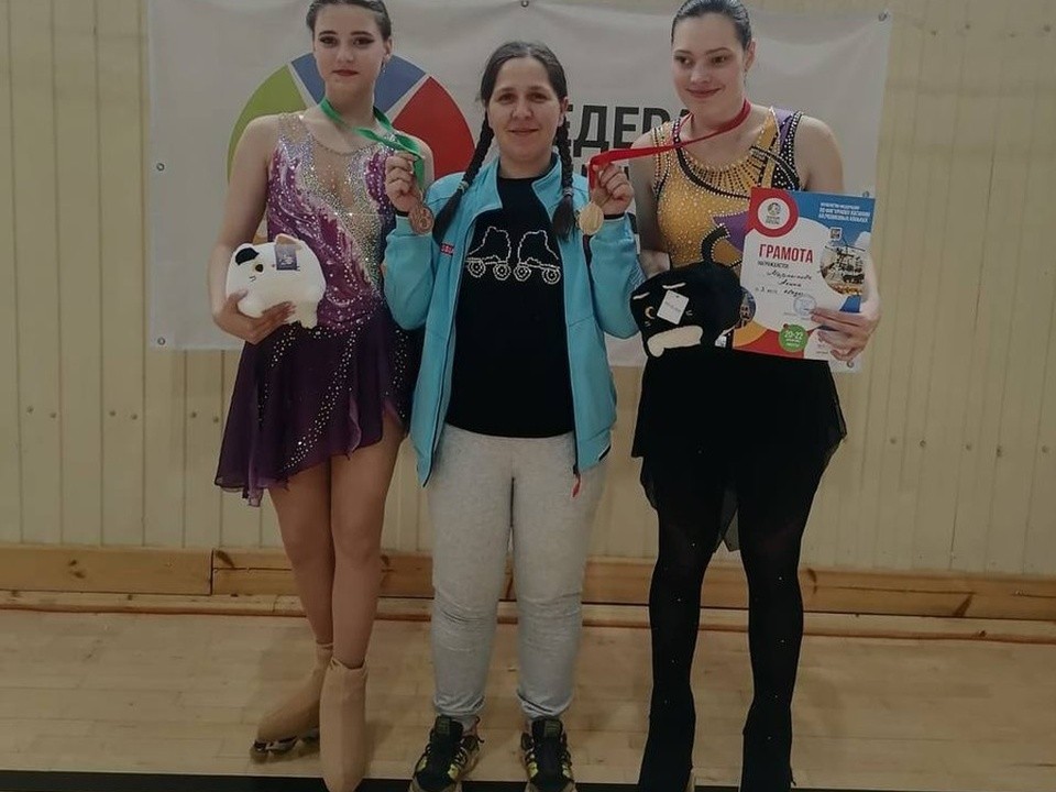Две спортсменки из Кубинки стали призерами первенства Федерации по фигурному катанию на роликовых коньках