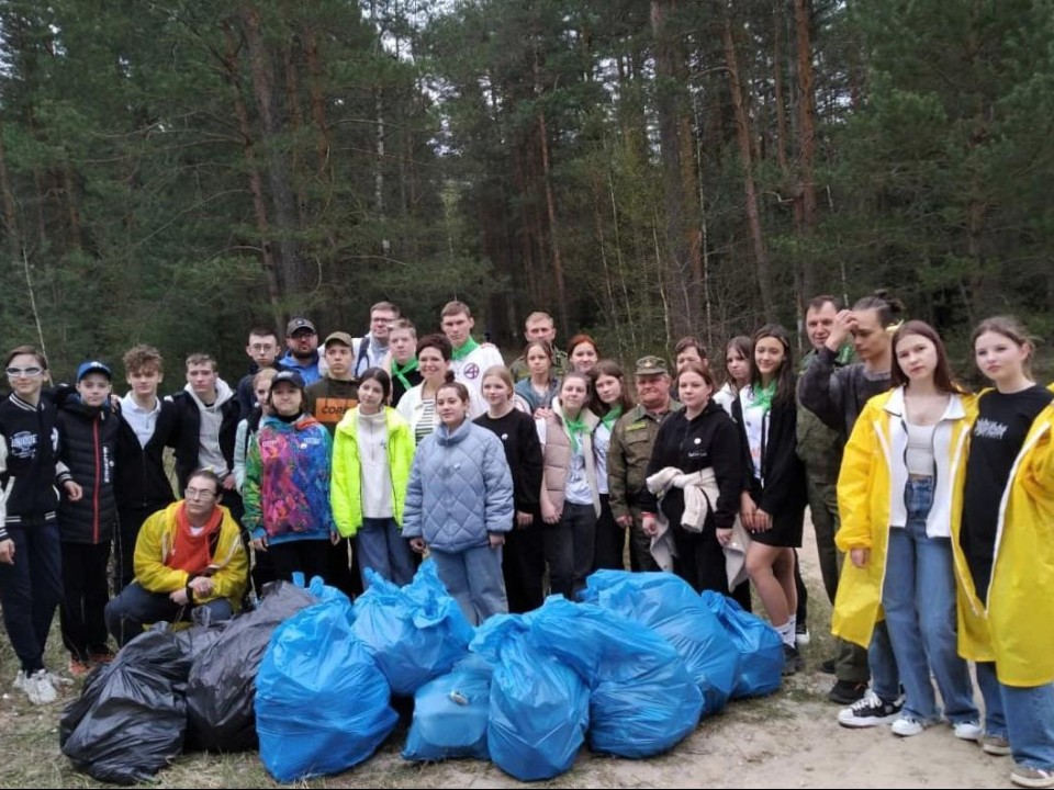 В Егорьевском лесничестве прошла экологическая квест-игра по раздельному сбору мусора