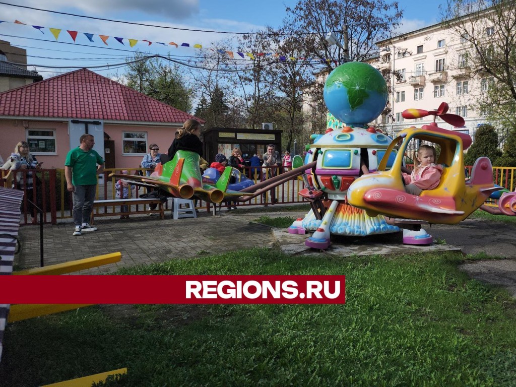 Аттракционы заработали в парке «Пегас» | REGIONS.RU / Егорьевск