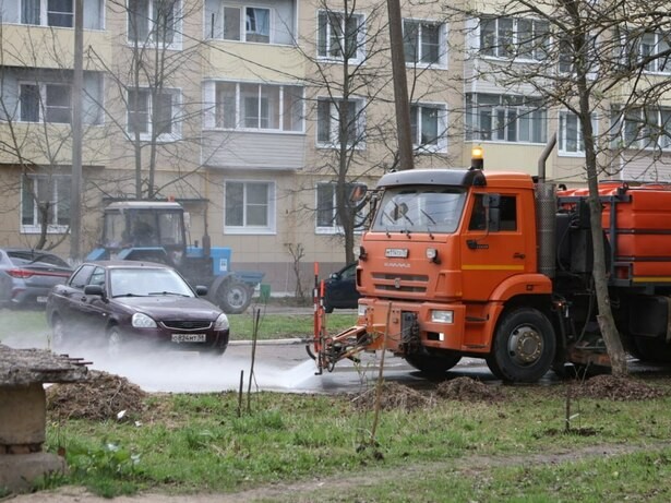В Чехове на предстоящей неделе «залатают» 90 ям на дорогах