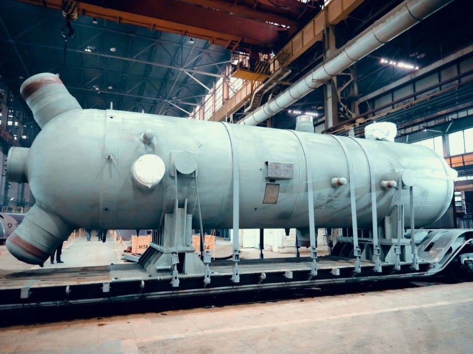 С завода «ЗиО-Подольск» в Турцию отправился последний из четырех подогревателей высокого давления для АЭС «Аккую»