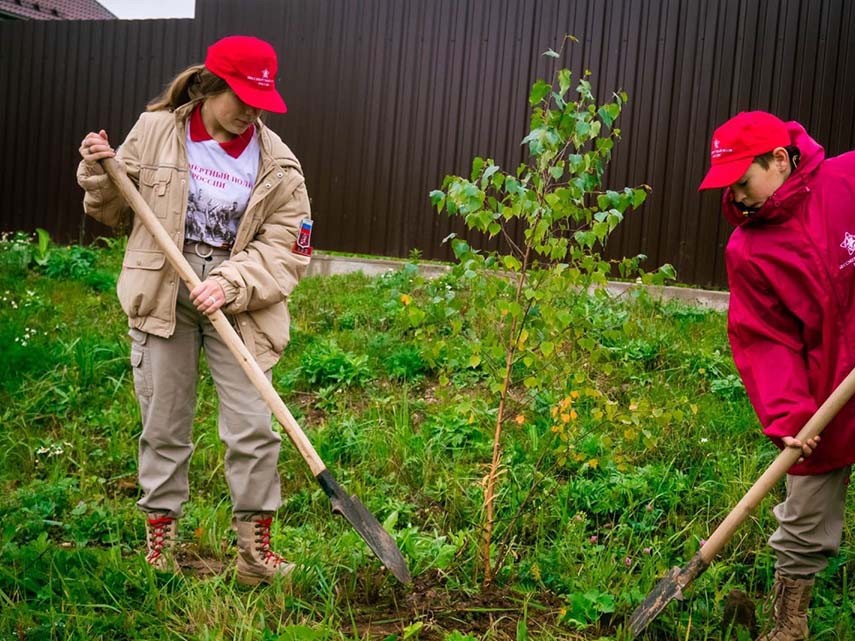 День добрых дел: дмитровские школьники приведут в порядок мемориалы и посадят деревья