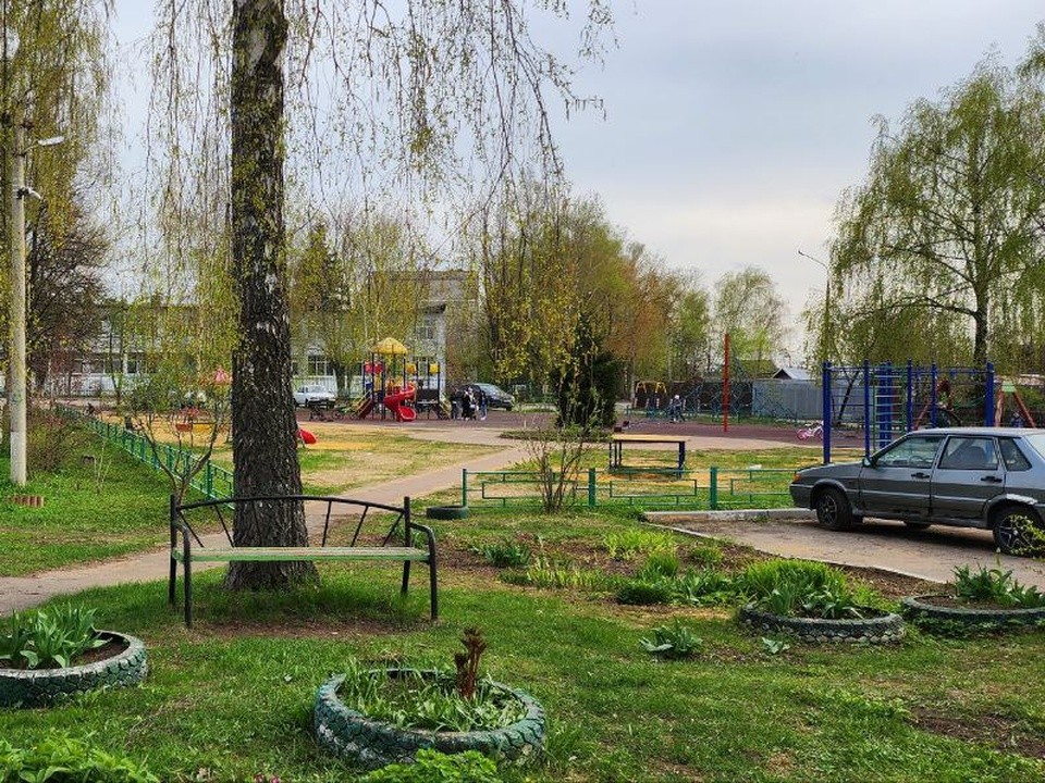Во дворе дома №23 в поселке Спартак планируется благоустройство территории