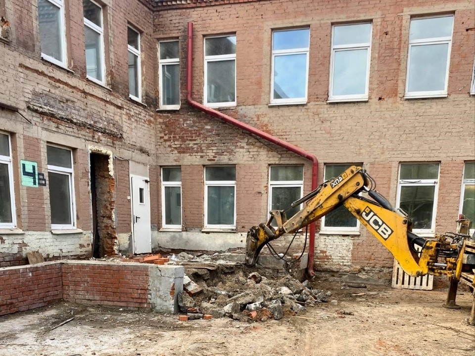 Продолжается капитальный ремонт хирургического корпуса Домодедовской больницы