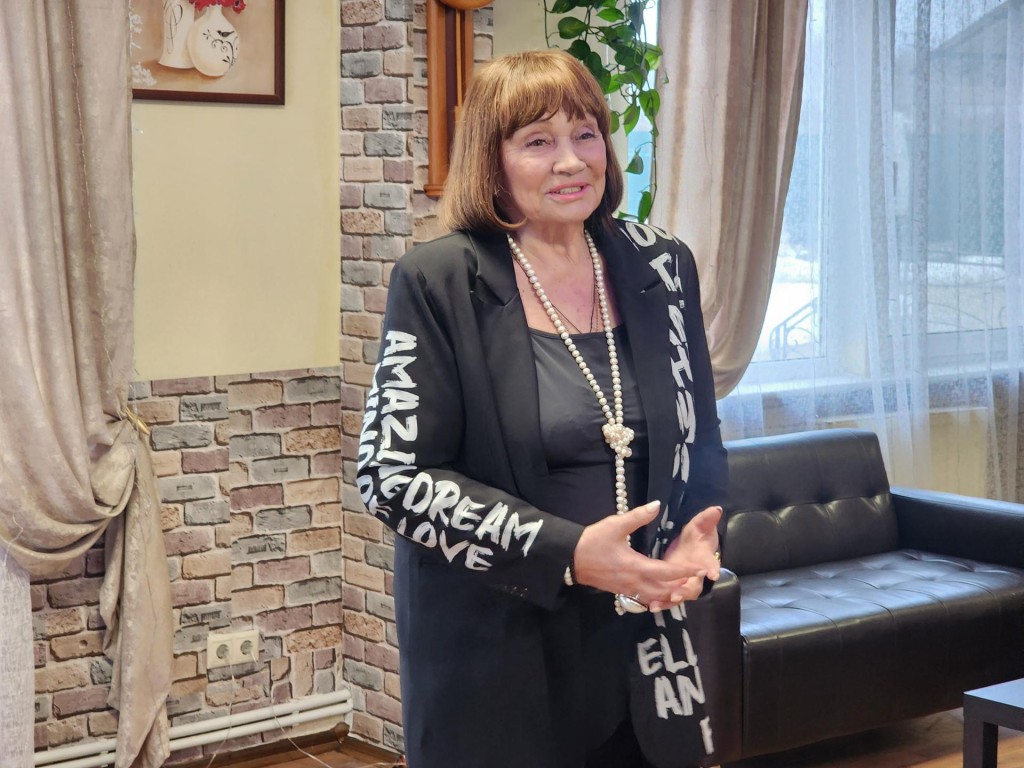 Знаменитая актриса Лариса Лужина провела творческий вечер для постояльцев пансионата «Руза»