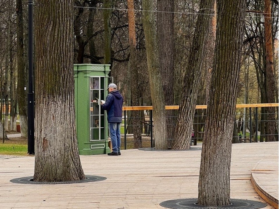 Книги для буккроссинга жители могут приносить в пункт сбора в Раменском парке