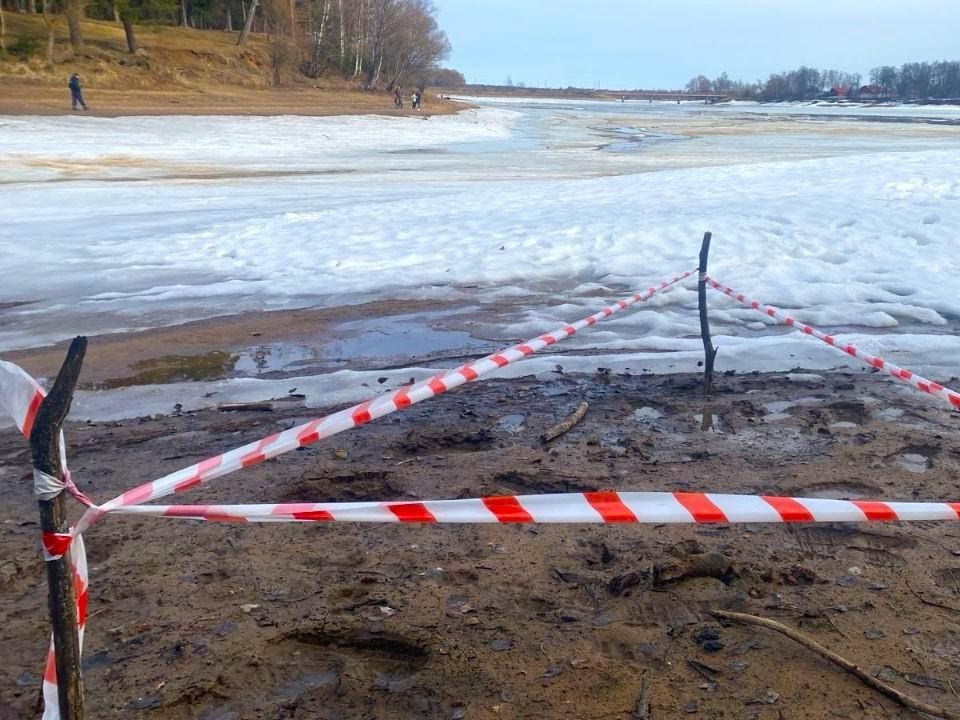 Опасную мину на берегу реки нашел мужчина под Волоколамском