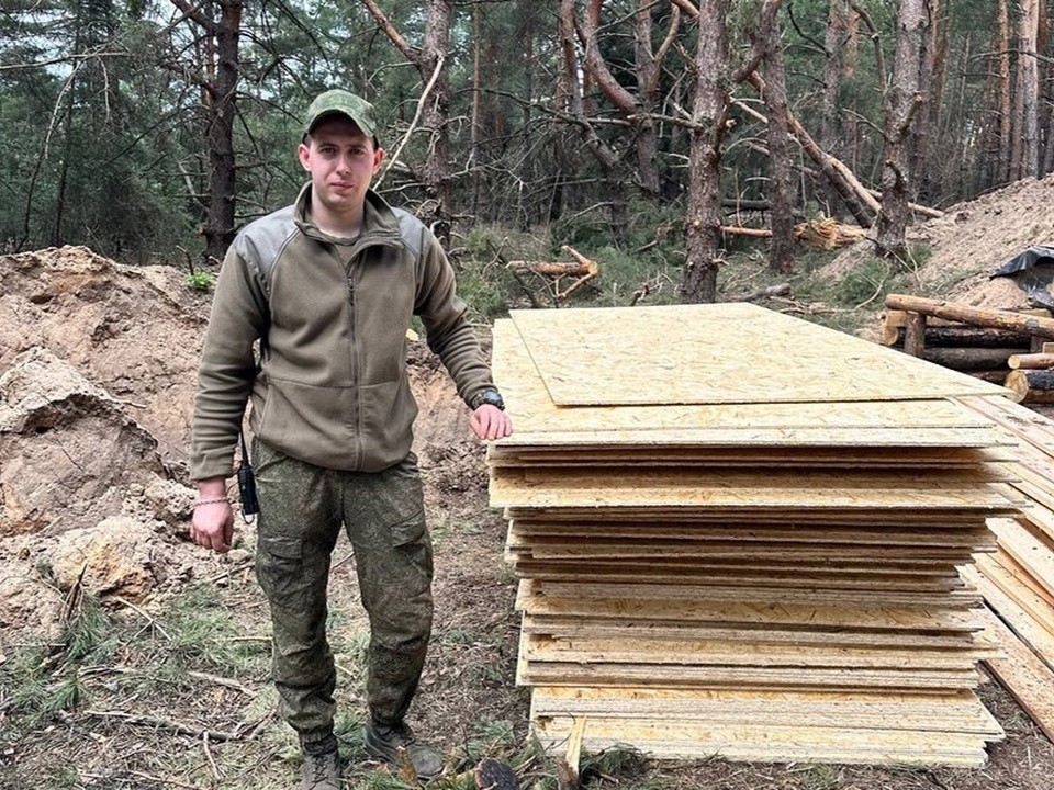 Несколько тонн плит отправили в зону СВО из Павловского Посада