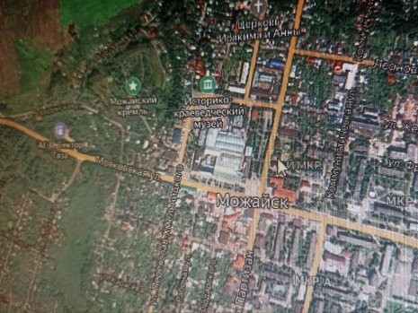 Спутниковый снимок Можайска «на Яндекс Картах» обновили впервые за 5 лет