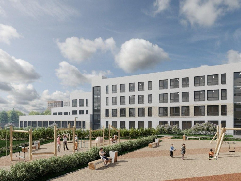 Школу на 600 мест в ЖК «Заречье Парк» построят к новому учебному году
