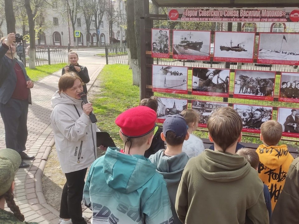 В Видном открылась фотовыставка памяти первого Героя Советского Союза Василия Молокова