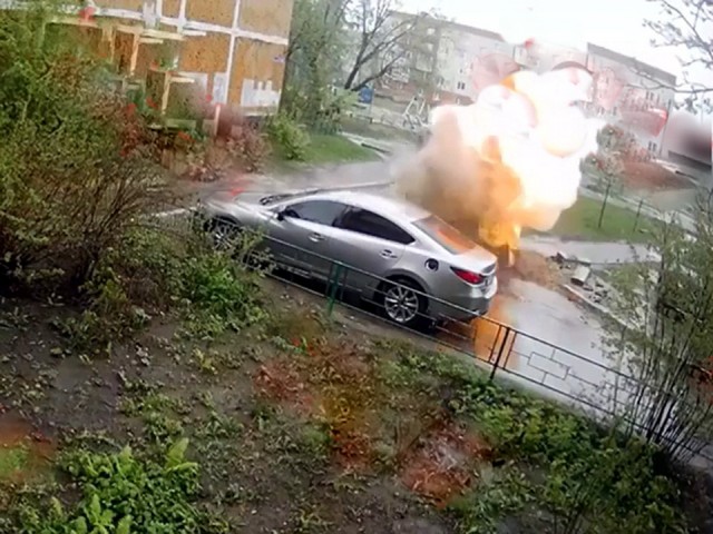 Звук взрыва встревожил жителей Куровского