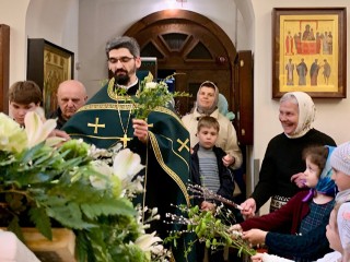 За неделю до Пасхи: православные христиане празднуют Вербное воскресенье