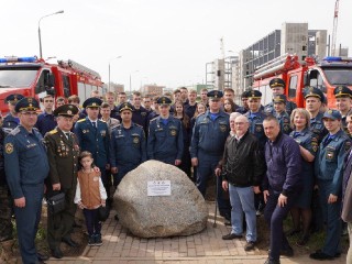 Аллею «Героев Пожарных» открыли в Дубне в память погибших огнеборцев