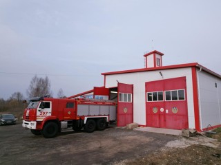 Огнеборцы из новой части в деревне Дубранивка потушили 38 пожаров