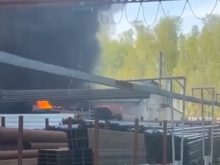 МЧС сообщили подробности возгорания склада со стеллажным оборудованием в соседнем Раменском