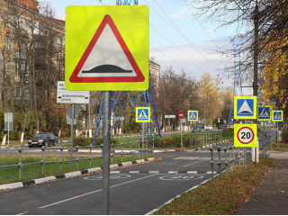 Восстановление остановок и дорожных знаков в Лотошино начнется в апреле