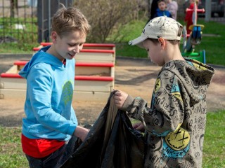 В субботу подольчане снова выйдут на весеннюю уборку дворов и улиц округа