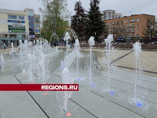 Десять фонтанов начали свою работу в Пушкинском округе