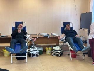 Раменские специалисты «Мособлэнерго» сдали кровь в рамках выездной донорской акции