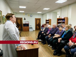 Щелковских пенсионеров научили контролировать артериальное давление