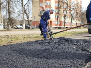 Тротуар на улице Пушкина отремонтировали