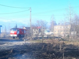 Спасатели призвали жителей Волоколамска не поджигать сухую траву