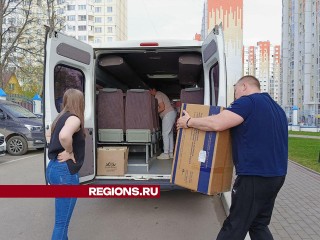 Гуманитарную помощь для бойцов СВО собрали в Солнечногорске