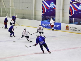 Хоккеисты из Серпухова обыграли команду Любни со счетом 11:8