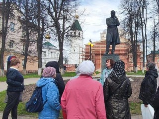 Полюбоваться красотами Клина приехали долголеты из Химок