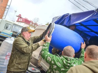 Из Большой Шатуры в зону спецоперации выдвинулся 17-й гуманитарный конвой