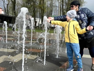 Собянин объявил сезон фонтанов в Москве открытым