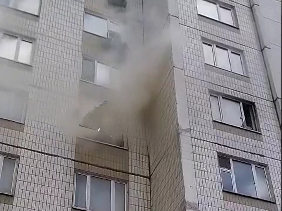 В Королеве на проспекте Космонавтов загорелась квартира