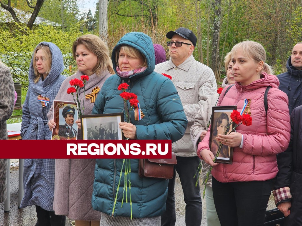 Сотрудники Истринской больницы почтили память героев Великой Отечественной войны и отметили День Победы