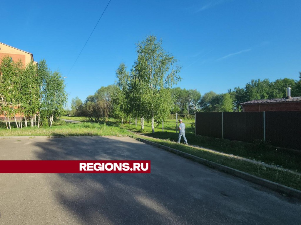 Тротуар на месте тропы в Городище сделают в следующем году | REGIONS.RU /  Ступино