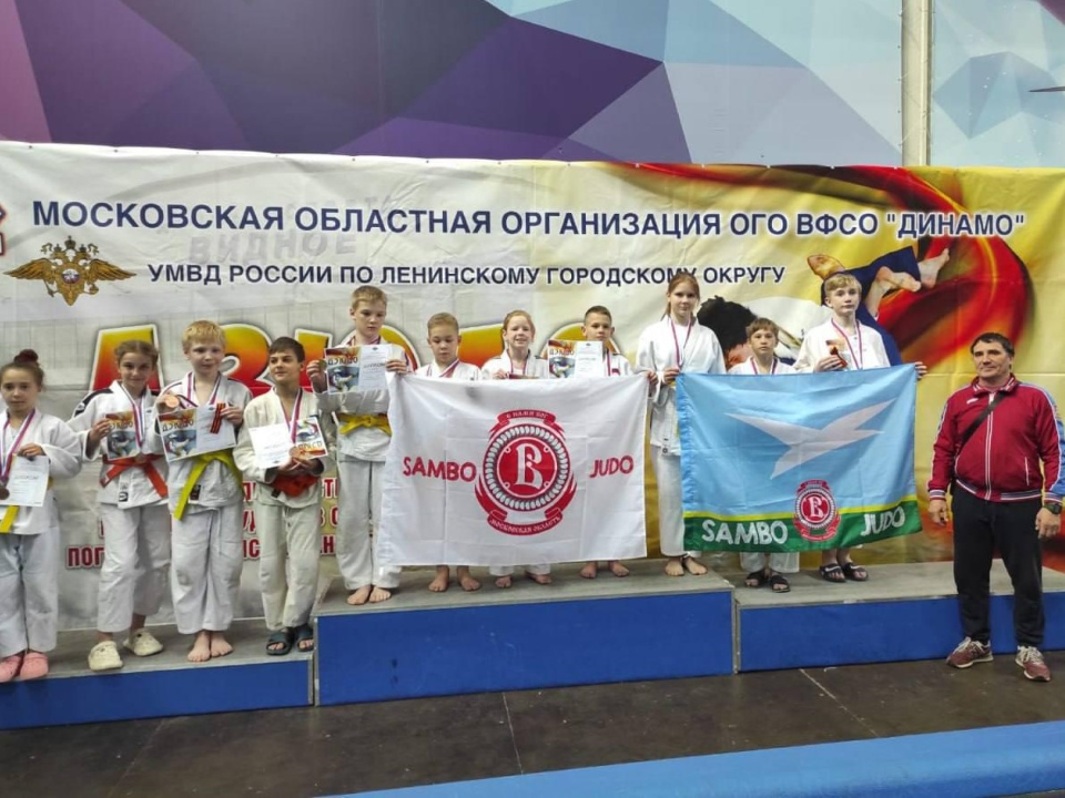 Чеховские дзюдоисты отличились на первенстве, посвященном памяти погибших полицейских