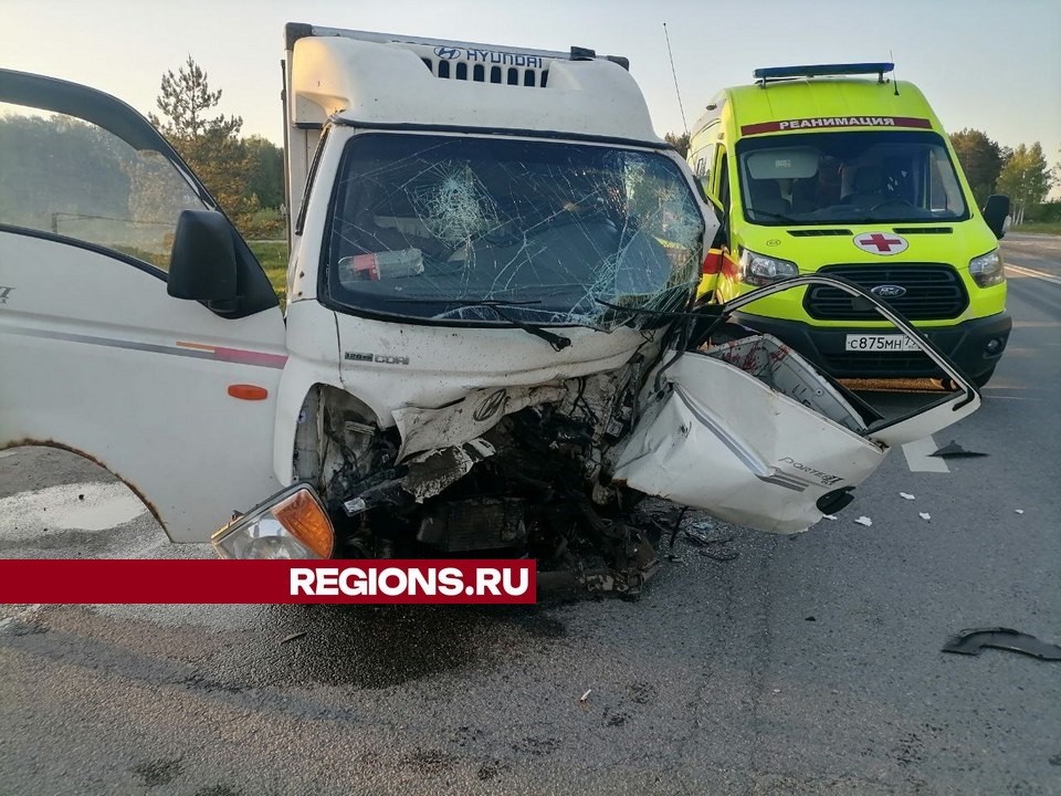 Два человека получили травмы в крупном ДТП под Луховицами