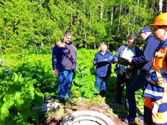В подмосковных Химках проверили систему водоотведения