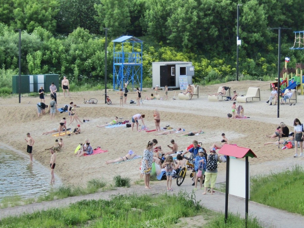 В Серпухове открыли пляжный сезон-2024