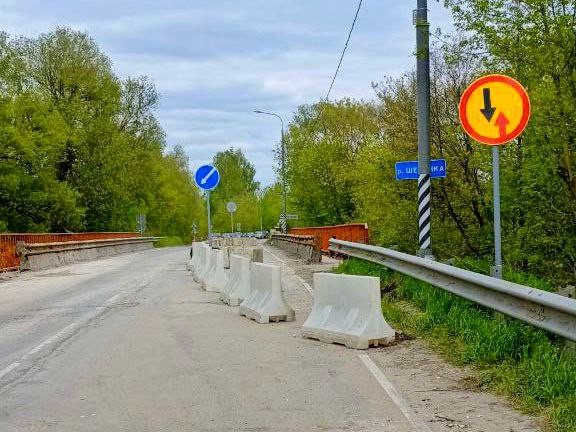 Мост через реку Щелинка полностью откроют только после капитального ремонта