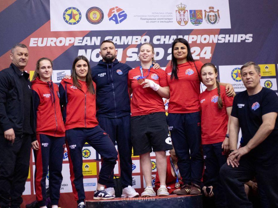 Самбистка из Воскресенска Нина Сердюк завоевала бронзу на чемпионате Европы