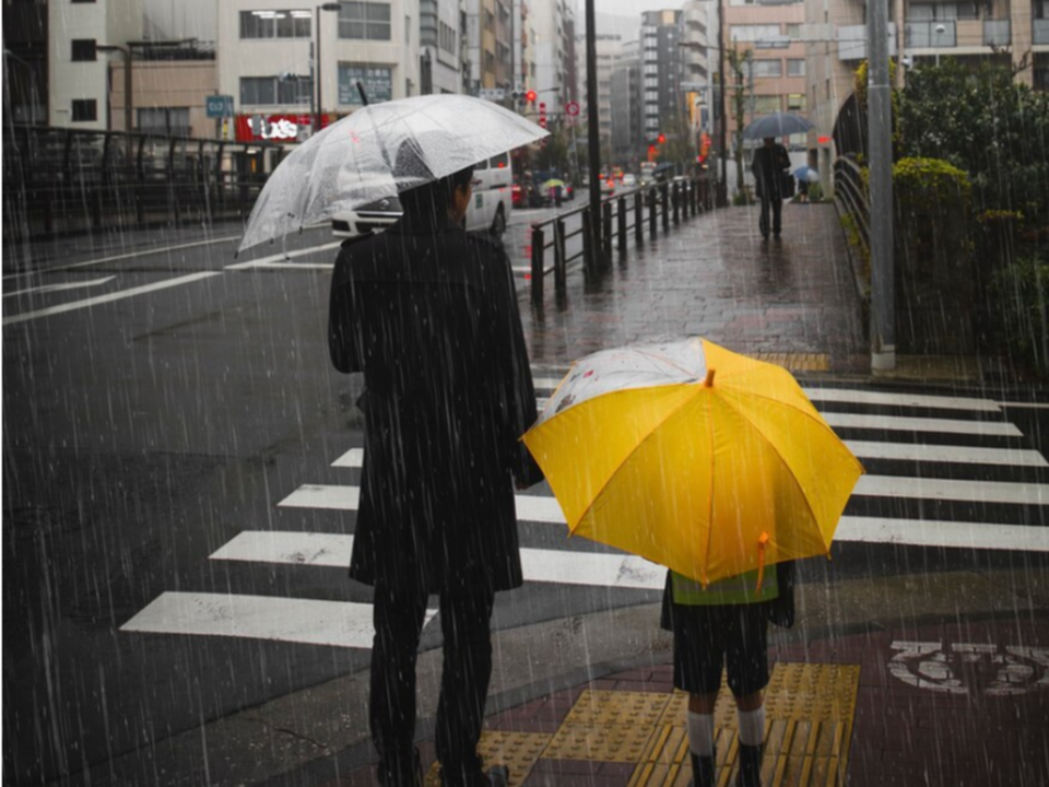 Не забудьте зонтик:  ожидается ливень, гроза и сильный ветер